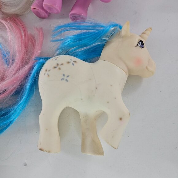 Vintage My Little Pony Pegasus & Unicorn Lot AS IS - Picture 8 of 12